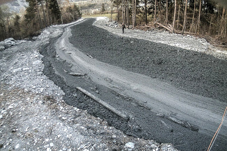 1. April 2014 Weiche 1: Es hat knapp gereicht.