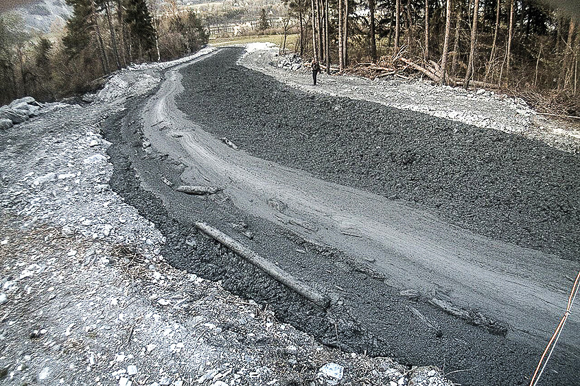 1. April 2014 Weiche 1: Es hat knapp gereicht.