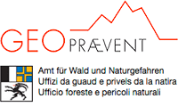 Logo: GEOPRAEVENT und Amt für Wald und Umwelt